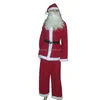 2016 hot sale high quality santa claus costume with beard