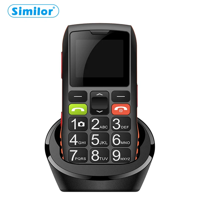 Similor 2018 hot sale large button china mobile phone dual-sim dual standby old man use cell phone
Similor 2018 hot sale large button china mobile phone dual-sim dual standby old man use cell phone
