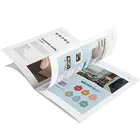 Adhesive Binding Laminated Cheap Book Printing Custom