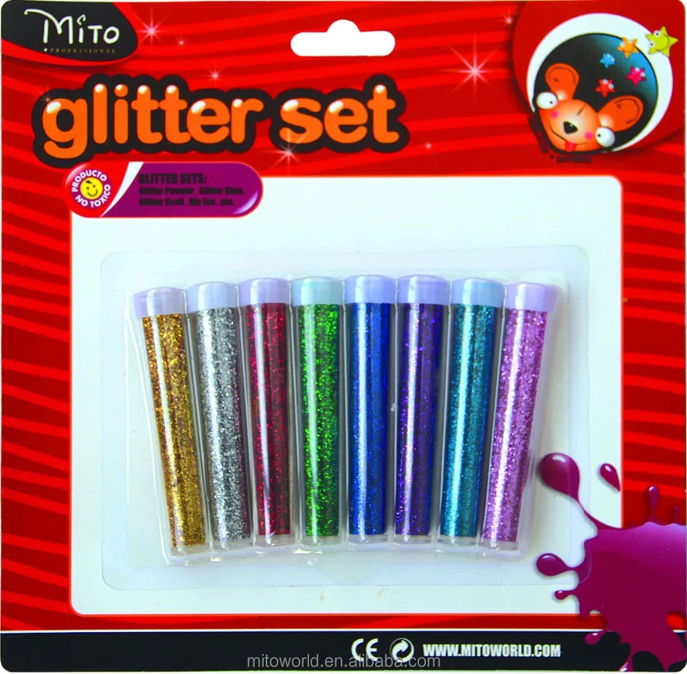 Mtjf2h6b2 Colorful Edible Glitter Art Set For Kids Buy Edible