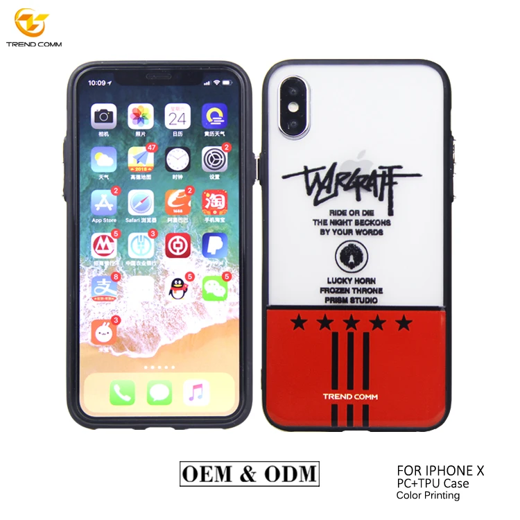 New Products Sublimation Cell Phone Cases Mobile Phone Accessories Case For IPhone X/XS Case Custom Print
New Products Sublimation Cell Phone Cases Mobile Phone Accessories Case For IPhone X/XS Case Custom Print