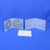 High Quality Fashion Custom plastic dvd packaging,plastic square shape dvd cases (Semi-clear)