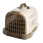 Super Space Breathable Plastic Airline Approved Pet Carrier