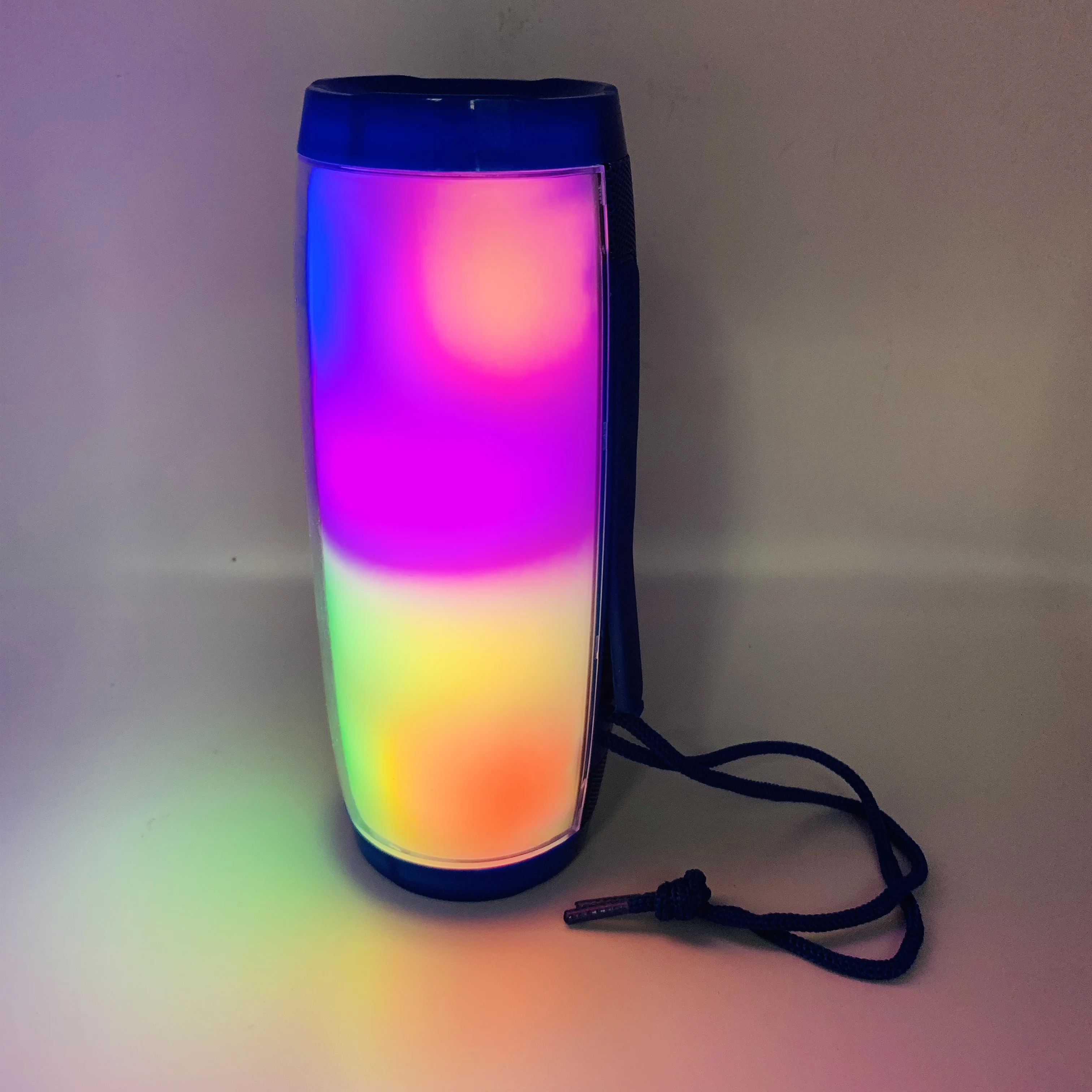 Speaker with Loud Stereo Sound and LED light Hi-Fi wireless bluetooth speakers for Mobile Phone - ANKUX.COM