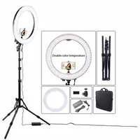 

Ballast RL-18 480Ied Bi-color 3200k-5500k Makeup LED Ring Light With Stand Macro Professional Photography Led Video Lights