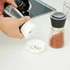 Wholesale New product 180ml Shakers Ceramic Adjustable Ceramic Easy to Fill Salt Manual Pepper Grinder
