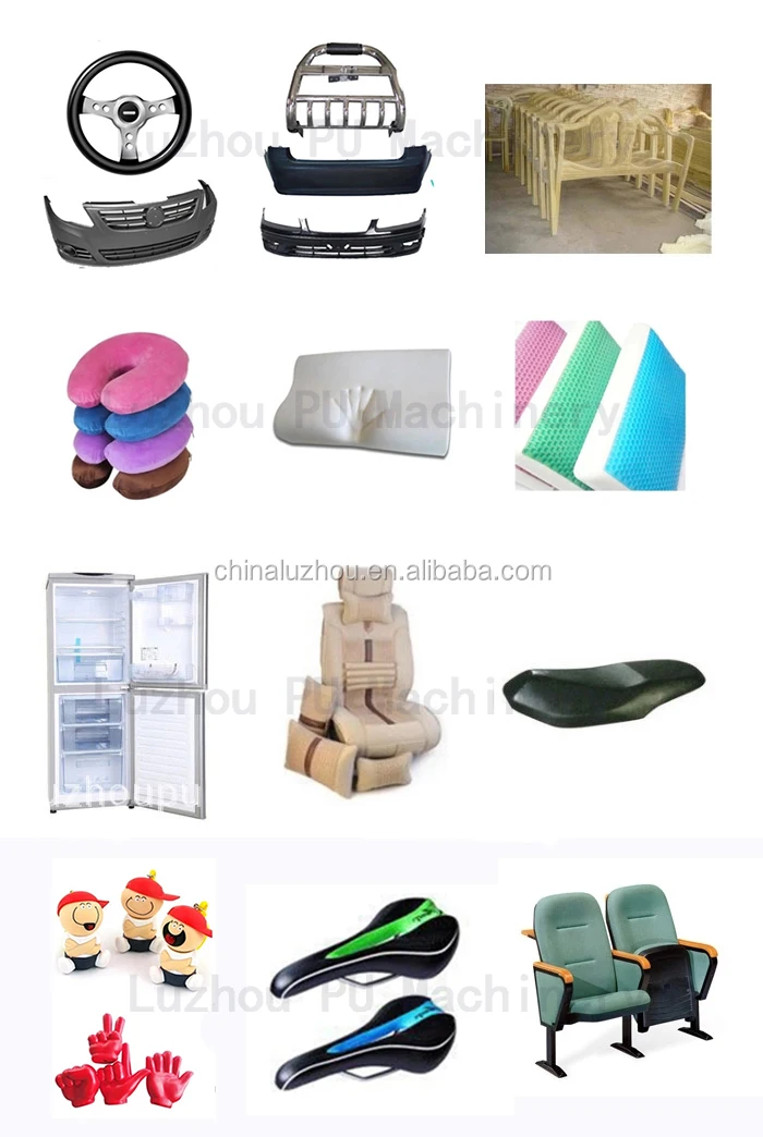 China professional factory chairs, sofa and seats foam production polyurethane pouring machine