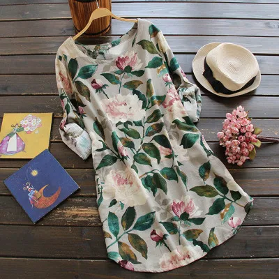 Ecoparty Women Rolled Up Long Sleeve Floral Tunic Tops T Shirt Summer Beach Mini Dress, As show
Ecoparty Women Rolled Up Long Sleeve Floral Tunic Tops T Shirt Summer Beach Mini Dress, As show