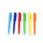 Hot selling promotional cute plastic ball pen with customized logo