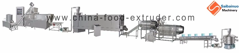 Fish Feed Processing Machine line fish feed pellet production line