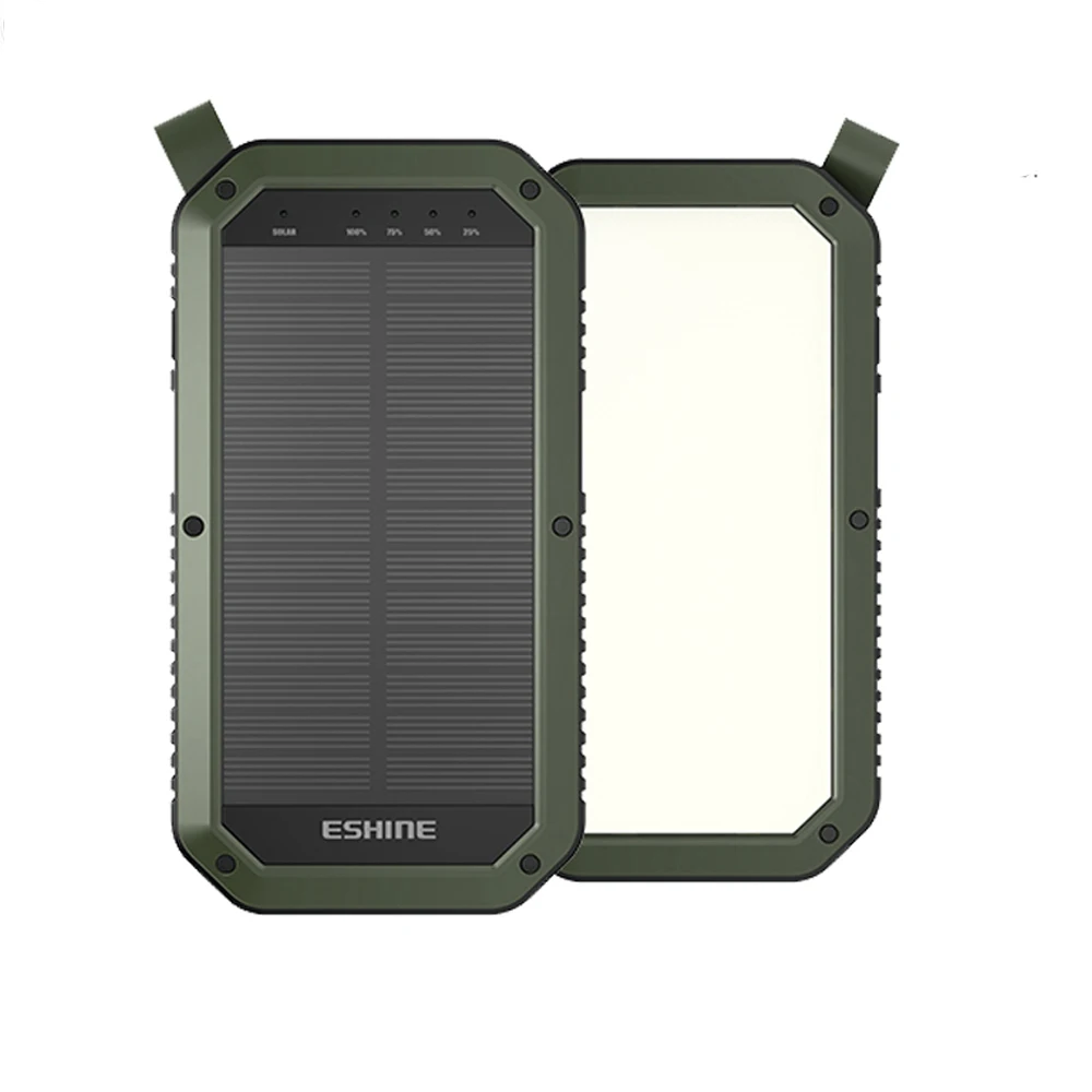 Ravpower 15000mah Solar Powerbank Outdoor Portable Charger
