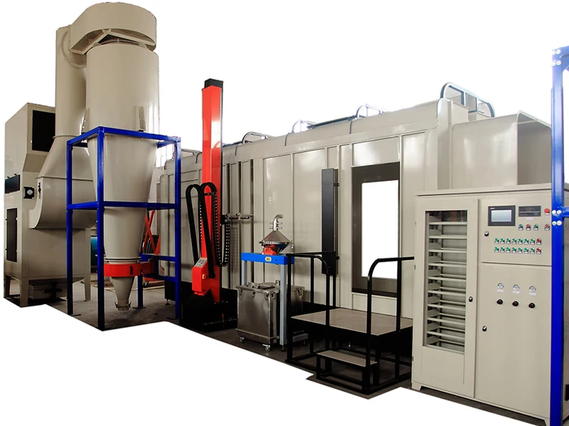 details Powder coating spray booth