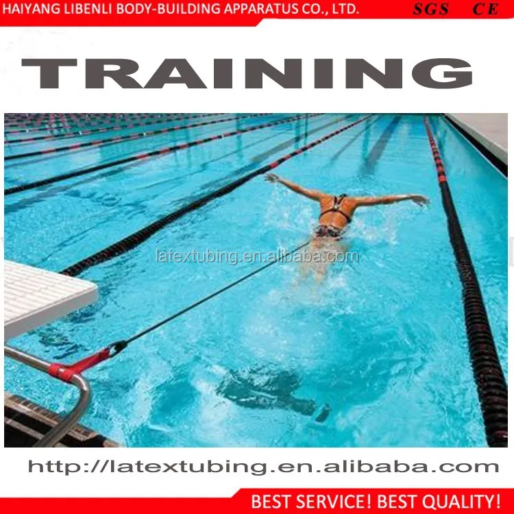 Swimming Resistance Bands Training With Belt Buy Swimming Resistance