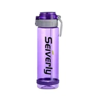 500ml custom logo bpa free flip straw sport plastic water bottle