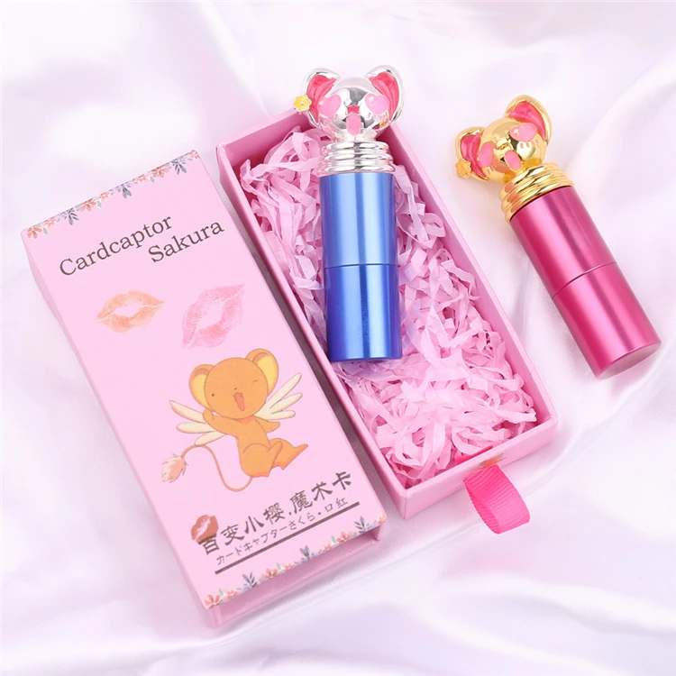 8 Colors Long Lasting Lip Lipstick Cosmetic Beauty Makeup Makeup Moisturizing Smooth Cardcaptor Sakura Lip Sticks
8 Colors Long Lasting Lip Lipstick Cosmetic Beauty Makeup Makeup Moisturizing Smooth Cardcaptor Sakura Lip Sticks