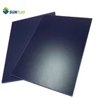 Thickness 0.6mm to 6.0mm Coloured plastic ABS Sheet for laser engraving/printing/ vaccum forming