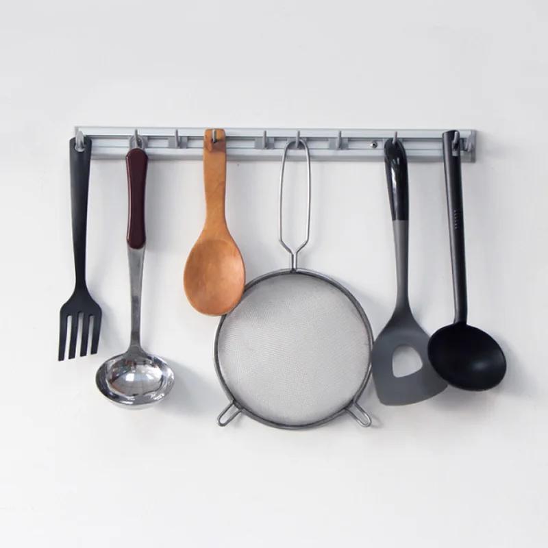 Useful Excellent Magic Plastic Wall Mounted Kitchen Appliance Hook Aluminum Waterproof Kitchen Hanger, Grey
Useful Excellent Magic Plastic Wall Mounted Kitchen Appliance Hook Aluminum Waterproof Kitchen Hanger, Grey
