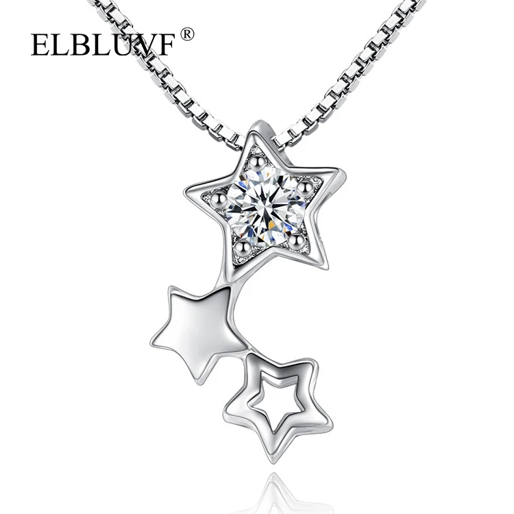 ELBLUVF Copper Alloy Zircon Jewelry 925 Silver Plated Star Pendant For Women Wholesale, Rose gold
ELBLUVF Copper Alloy Zircon Jewelry 925 Silver Plated Star Pendant For Women Wholesale, Rose gold