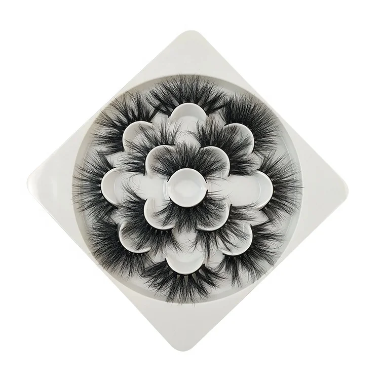 New Premium 7 pairs Packaging Dramatic Styles Long Thick Mink Eyelashes 25mm Vendors 3D Mink Lashes, Natural black
New Premium 7 pairs Packaging Dramatic Styles Long Thick Mink Eyelashes 25mm Vendors 3D Mink Lashes, Natural black