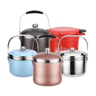 Large energy saving stainless steel soup pot stock pot for cooking soup and stewing meat