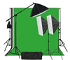 3*2m Collapsible Green Muslin Photo Editing Backdrop Background Screen For Photography Studio