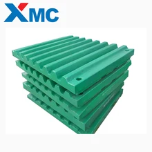 Mn13,Mn18,Mn22 wear resistant Terex Pegson jaw plate spare parts for mining jaw crusher