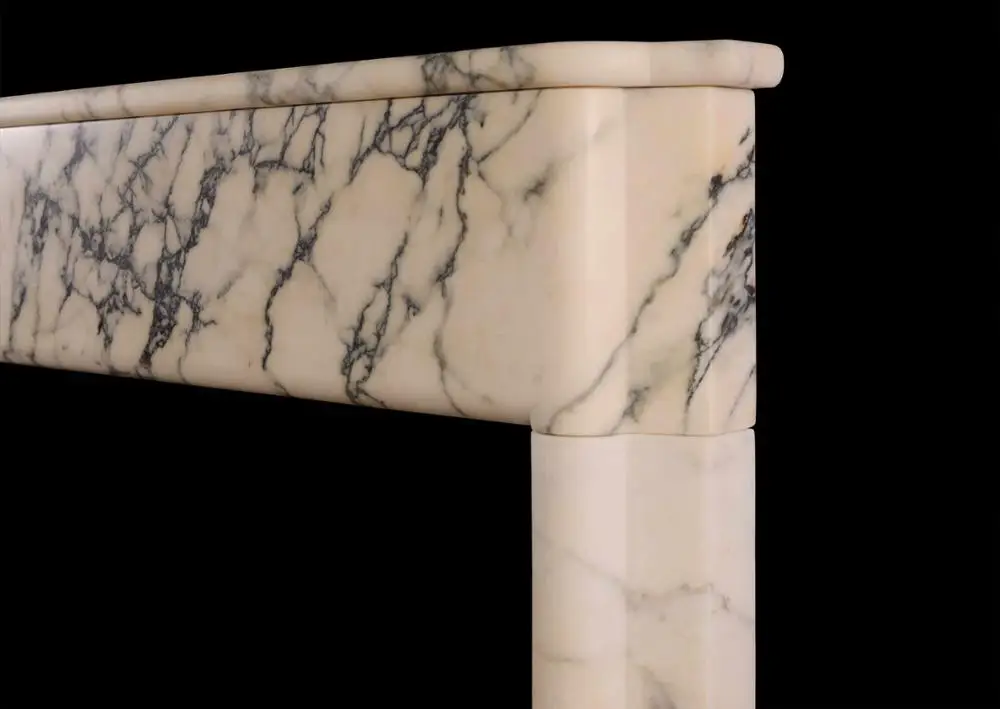 Art Deco Italian Fireplace With Pavonazzo Marble Buy Fireplace