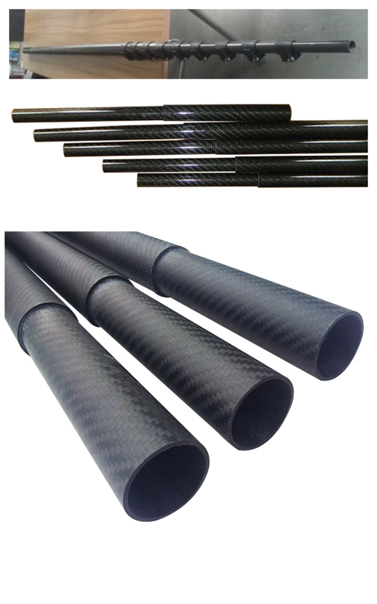 High Performance Reinforcement carbon fiber tube with 3k surface