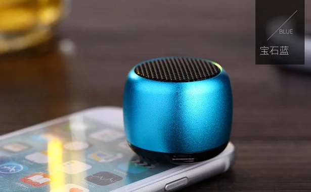 2019 New Bluetooth metal mini hans-free remote shutter speaker with selfie button - ANKUX.COM