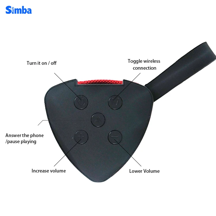 2019 Trending Products H-PT-12 BT Speaker Portable BT Bass Wireless Speaker TF Card 5W Outdoor Speaker - ANKUX.COM