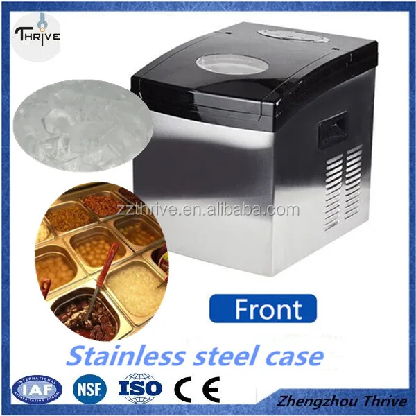Small production square cube and bullet ice making machine/block ice machineery/ice maker
