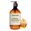OEM hot selling mild formula deep cleans impurities honey amino acid cleansing gel for face