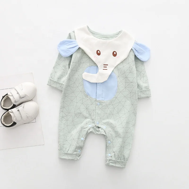 new cotton printed one-piece harlequin Korean elephant print with bib baby one-piece climbing suit, Picture
new cotton printed one-piece harlequin Korean elephant print with bib baby one-piece climbing suit, Picture