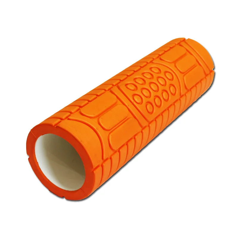 Massage roller 18" for quick post-workout recovery time tetured foam roller for yoga eercise