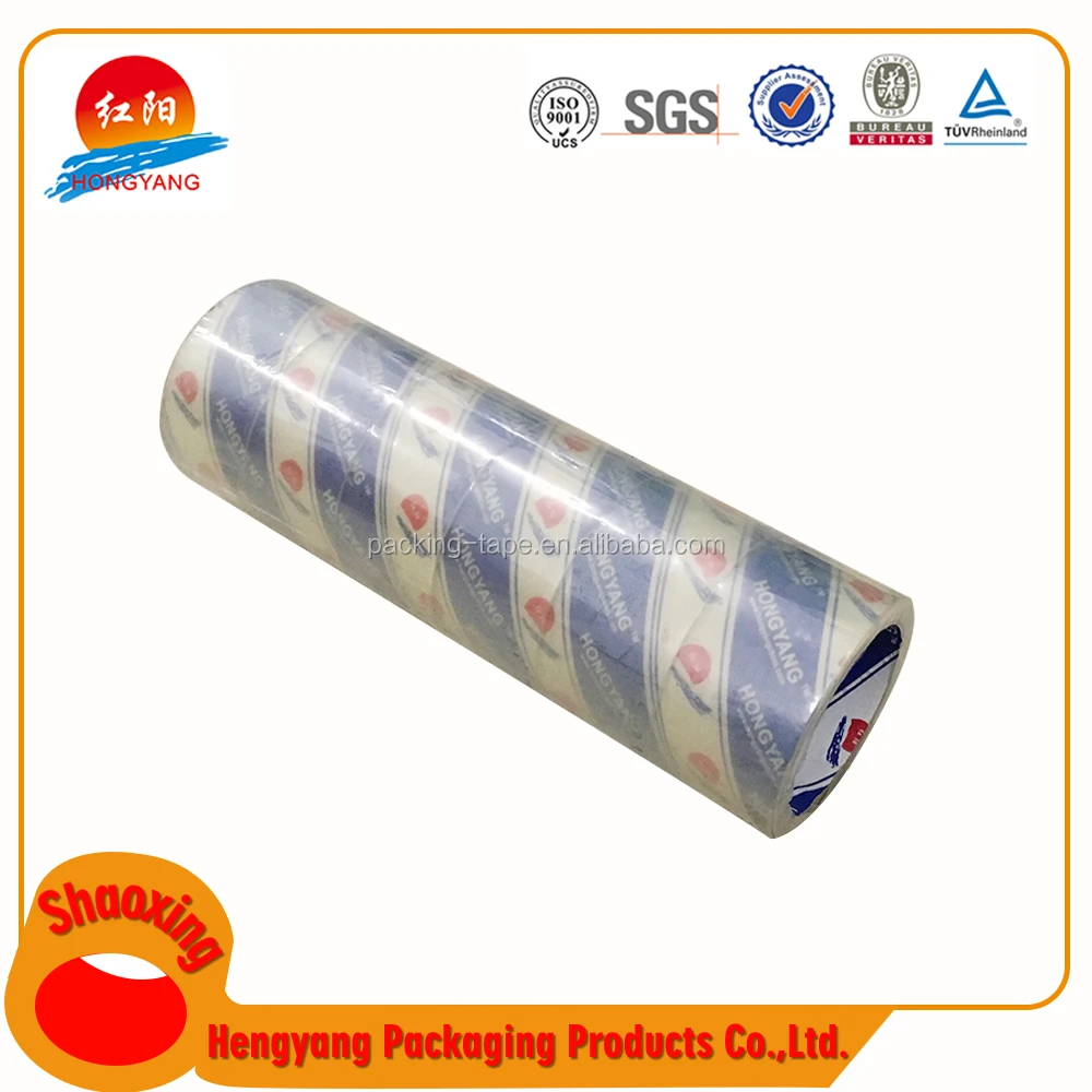 Oem Acrylic Opp Carton Sealing Cheap Tape Enviromental Crystal Packing Plastic Adhesive Bopp Tape