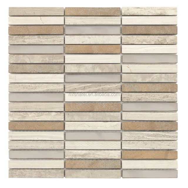 rainbow glass mix marble arch mosaic tiles low price