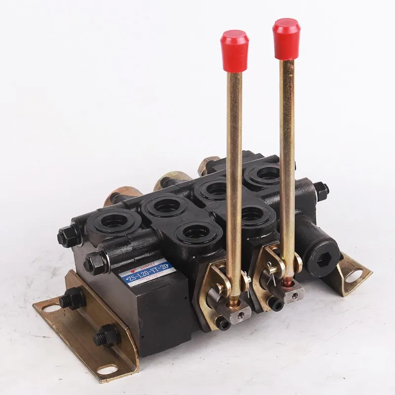 Zsl20yt20 Hydraulic Manual Control Valve For Forklift Excavator Parts Buy Hydraulic Manual