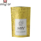 Food packaging printed stand up pouch with zipper