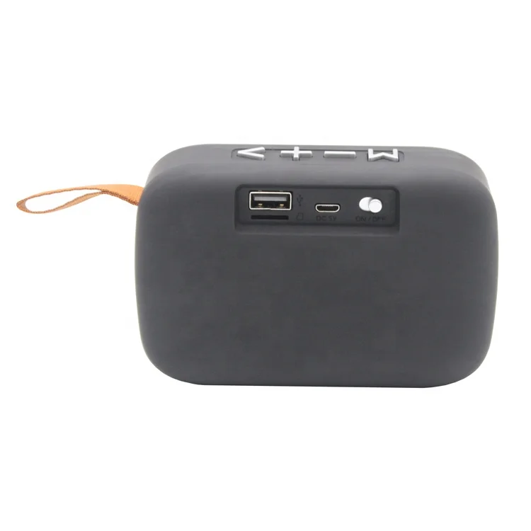 FM Radio U-Disk Micro SD Card 3W Fabric Speaker Wireless - ANKUX.COM