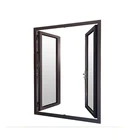 Roomeye aluminium glass casement door