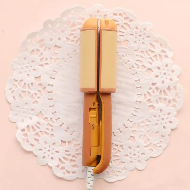 Amazon Hot Wholesale Professional Cheap cute electric hair straightener children gift cartoon children mini falt iron