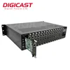 3U Chassis Rack Design 16 Channels H.265 IPTV Encoder Streaming Encoder for OTT IPTV Server Solution
