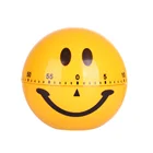 Chinese Supplier 60 Minutes Emoji Smile Mini Kitchen Timer Mechanical Countdown Timer