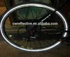 Silver 5cm safety wheel reflective tire belt truck tire