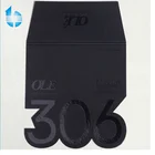 China factory customize hole punched cardboard hangtag for Denim jeans