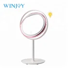 Hollywood make up mirror smart touch 16 LED light makeup mirror round single sides led mirror