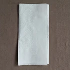 White Color 1Ply 2Ply Dinner Paper Napkin 15x17"