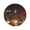 No Frame and Classical Style HONG KONG city view led canvas wall art wall decor