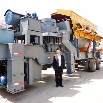 High Efficiency Construction Waste Recycling Crusher Combination Mobile Portable Crushing Plant For Sale