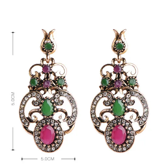 Big Brand Wholesale Turkish Jewelry Green Resin Vintage Antique Gold Dangle Stud Earrings for Women, Blue;green;red
Big Brand Wholesale Turkish Jewelry Green Resin Vintage Antique Gold Dangle Stud Earrings for Women, Blue;green;red
